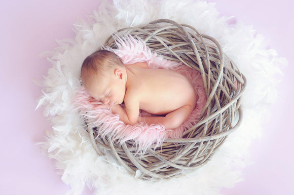 Baby in babynest